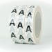 Letter 'A' - 24mm wide x 33 metre rolls - Black letter on White - Adhesive Pipe ID Tape